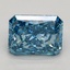 2.50 Ct. Fancy Vivid Blue Radiant Lab Grown Diamond