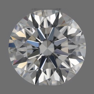 Round diamond — real photo