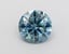 1.14 Ct. Fancy Vivid Blue Round Lab Grown Diamond