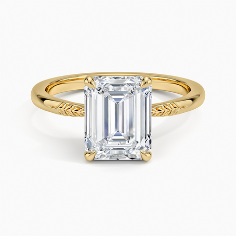 Laurel Engraved Ring - Brilliant Earth