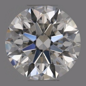 Round diamond — real photo