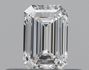 Emerald diamond — real photo