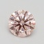 1.51 Ct. Fancy Intense Pink Round Lab Grown Diamond