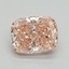 2.01 Ct. Fancy Intense Pink Cushion Lab Grown Diamond