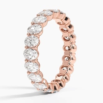 Oval Eternity Lab Diamond Ring (3 ct. tw.)