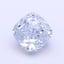 2.03 Ct. Fancy Intense  Blue Cushion Lab Grown Diamond