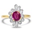 Retro Other gemstones Vintage Ring