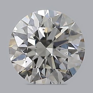 Round diamond — real photo