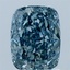 2.04 Ct. Fancy Vivid Blue Cushion Lab Grown Diamond