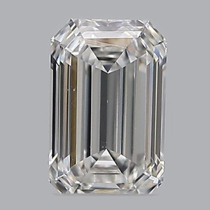 Emerald diamond — real photo