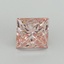 5.07 Ct. Fancy Intense Pink Princess Lab Grown Diamond