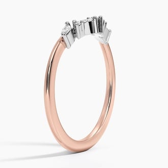 Mixed Metal Yvette Diamond Ring