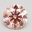 2.27 Ct. Fancy Intense Pink Round Lab Grown Diamond