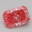 0.77 Ct. Fancy Vivid Pink Radiant Lab Grown Diamond