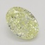 1.01 Ct. Fancy Light Yellow Oval Diamond