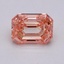 3.02 Ct. Fancy Vivid Pink Emerald Lab Grown Diamond