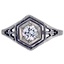 Art Nouveau Diamond Vintage Ring