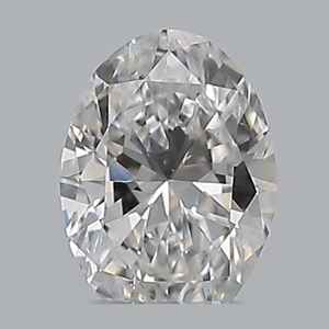 Oval diamond — real photo