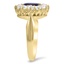 The Haimi Ring, smalltop view on a hand