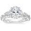 18K White Gold Luxe Secret Garden Diamond Ring (3/4 ct. tw.), smalltop view