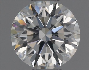 Round diamond — real photo