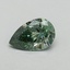 0.39 Ct. Fancy Vivid Pacific Green Pear Lab Grown Diamond