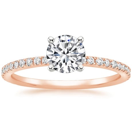 14K Rose Gold Luxe Ballad Bridal Set (1/2 ct. tw.)