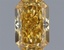0.55 Ct. Fancy Vivid Yellow Radiant Lab Grown Diamond