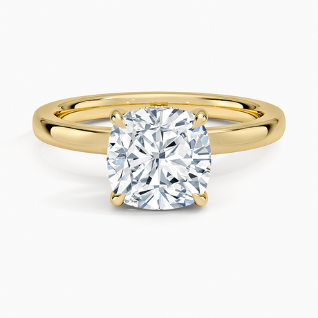 Audrey Perfect Fit Hidden Halo 2mm Diamond Ring