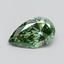 2.00 Ct. Fancy Vivid Green Pear Lab Grown Diamond