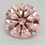 2.56 Ct. Fancy Intense Pink Round Lab Grown Diamond