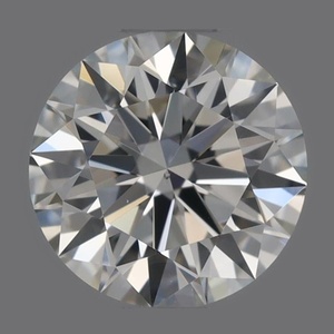 Round diamond — real photo