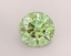 2.03 Ct. Fancy Vivid  Green Round Lab Grown Diamond