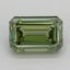 3.00 Ct. Fancy Vivid  Green Emerald Lab Grown Diamond
