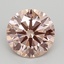 2.35 Ct. Fancy Intense Pink Round Lab Grown Diamond