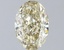 1.20 Ct. Fancy  Yellow Oval Lab Grown Diamond