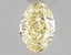 1.02 Ct. Fancy Intense Yellow Oval Lab Grown Diamond