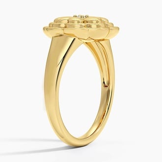 Clover Diamond Ring