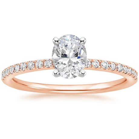 14K Rose Gold Ballad Diamond Bridal Set (1/3 ct. tw.)