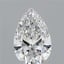 3.05 Ct. Fancy Vivid Blue Pear Lab Grown Diamond
