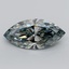 7.21 Ct. Fancy Vivid  Green Marquise Lab Grown Diamond