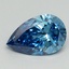 1.53 Ct. Fancy Vivid Blue Pear Lab Grown Diamond