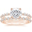 14KR Moissanite Marseille Diamond Bridal Set (1/2 ct. tw.), smalltop view