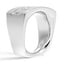 Six Stone Radiant Lab Diamond Ring, smallside view