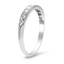 The Milda Ring, smalltop view on a hand