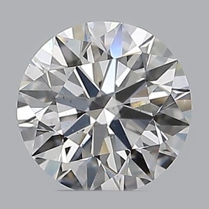 Round diamond — real photo