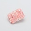 1.06 Ct. Fancy Vivid  Pink Radiant Lab Grown Diamond