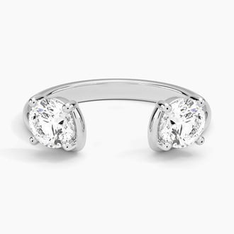 Round Lab Diamond Trio Stacking Ring (1 ct. tw.)