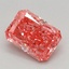 1.05 Ct. Fancy Vivid Pink Radiant Lab Grown Diamond