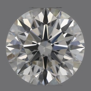 Round diamond — real photo
